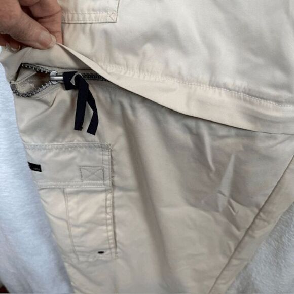 PACO Vintage Y2K Convertible Cargo Pants / Shorts Beige Zip Off Size 36 x 34 - Picture 6 of 16